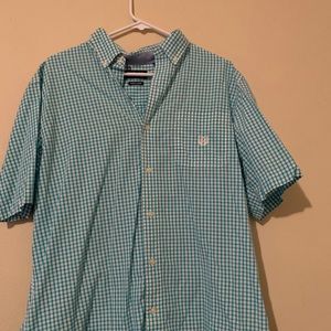 Men’s chaps short sleeve button up